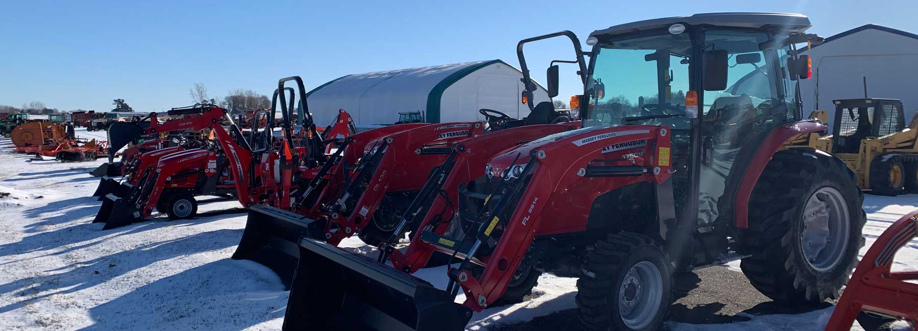 Massey Ferguson tractor loaders for sale - Koenecke Equipment